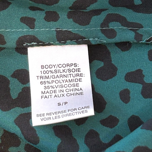 CAMI NYC Racerback Emerald Leopard Camisole - Picture 8 of 11